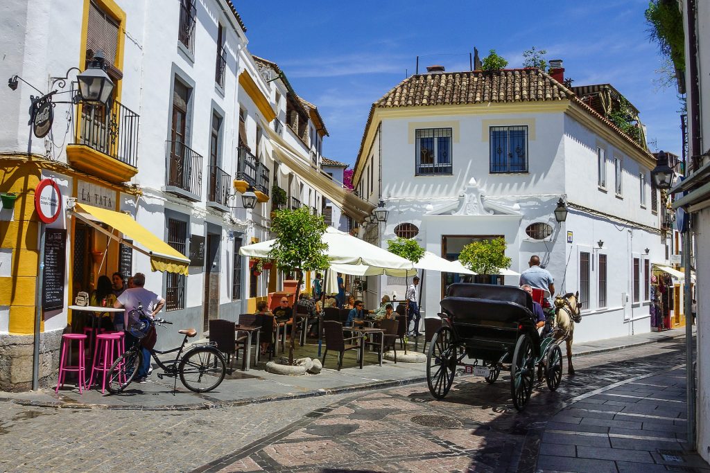 Andalusia is one of the warmest places in Europe in March.