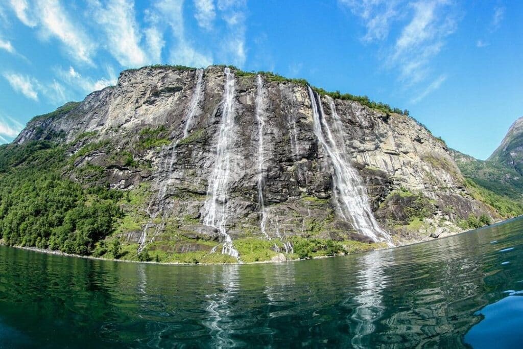 Seven Sister is one of the most beautiful waterfalls in Europe.