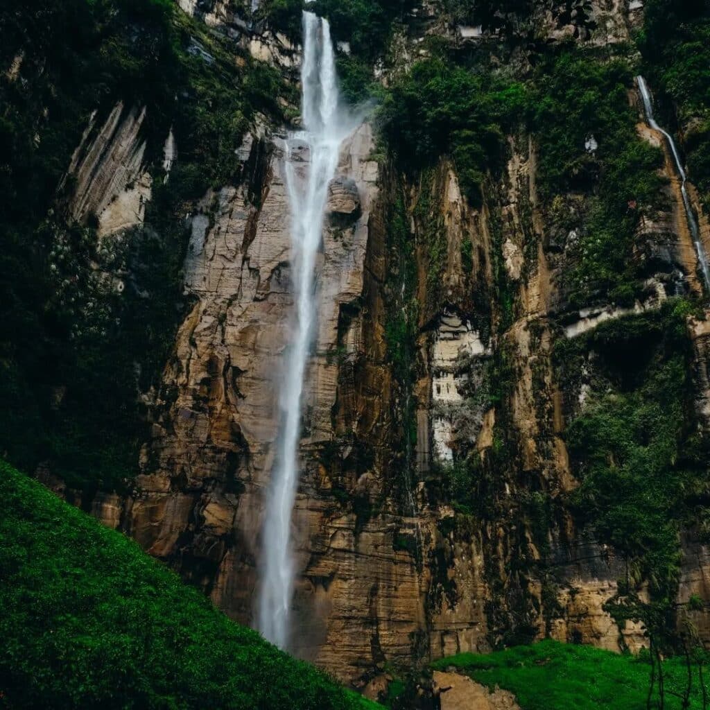 Yumbilla Falls is one of the highest waterfalls in the world.
